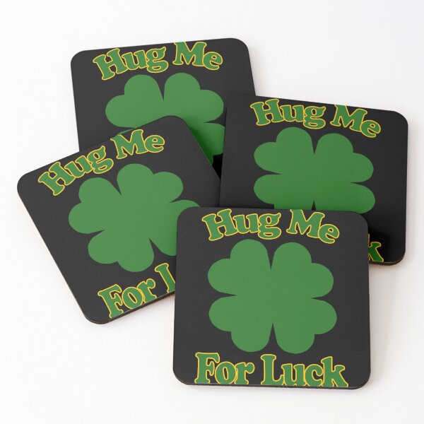 Item preview, Hug Me For Luck St. Patrick's Day Shamrock designed and sold by toddbrooney.