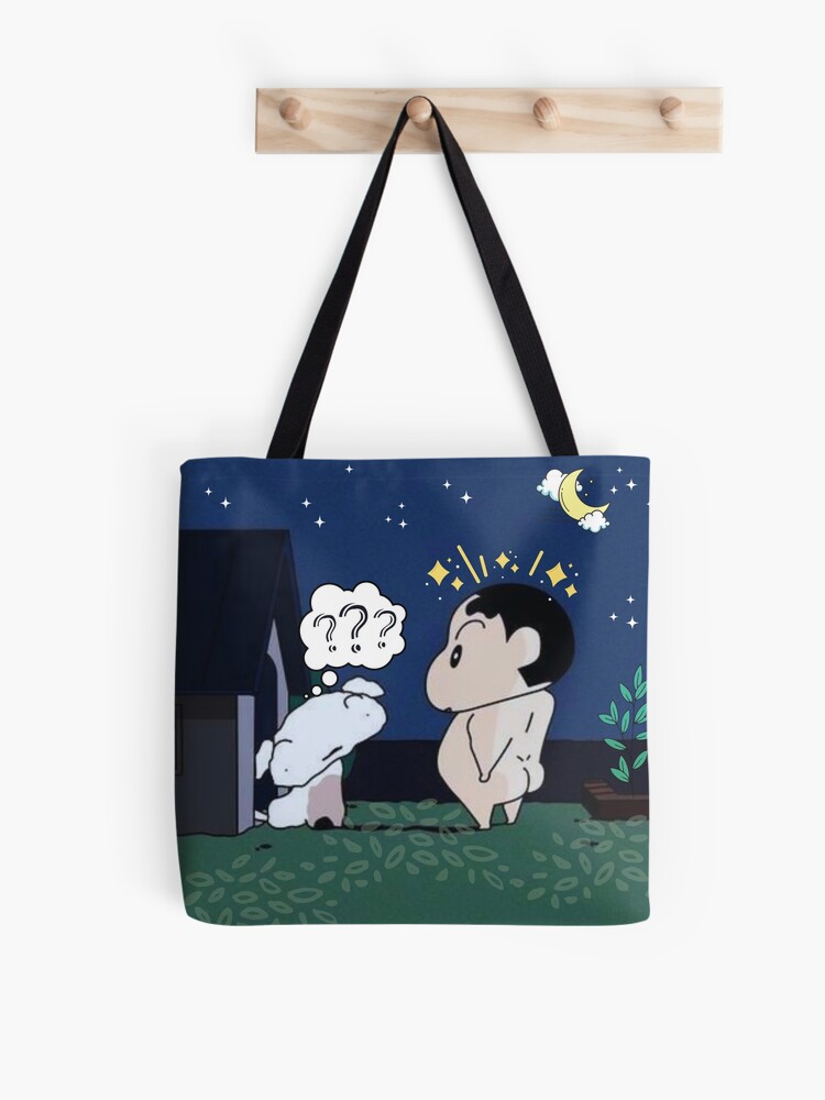 Shinchan: Shinchan And Shiro Tote Bag