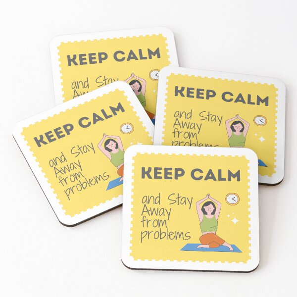 Item preview, Keep Calm and Stay Away From Problems designed and sold by CreativeDStore.