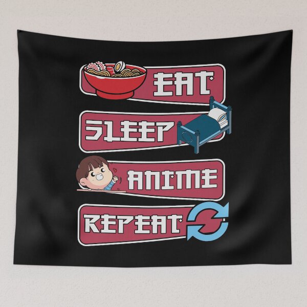Item preview, Eat Sleep Ramen Repeat designed and sold by patternprint1.