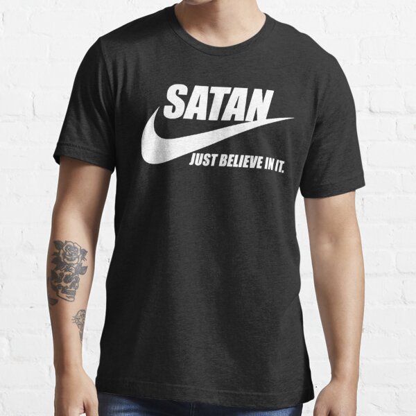SATAN Just believe in it Rainbow Satanist" T-shirt for Sale by Ngenvist | Redbubble satan t-shirts - black metal t-shirts - ghost t-shirts
