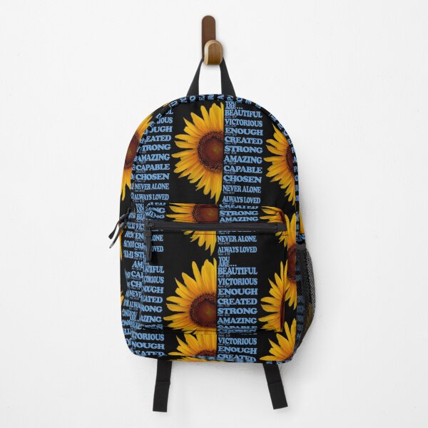Item preview, You Are Beautiful Victorious Enough Bible Verses Sunflower designed and sold by toddbrooney.