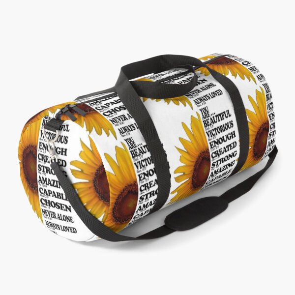 Item preview, You Are Beautiful Victorious Enough Bible Verses Sunflower designed and sold by toddbrooney.