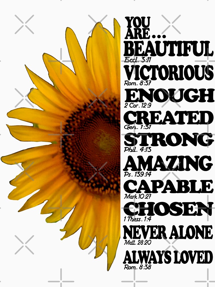 You are Beautiful Victorious Enough Bible Verse Sweatshirt You are Beautiful Victorious Enough Bible Verse Sweatshirt