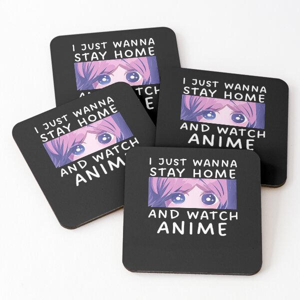 Item preview, I Just Wana Stay Home And Watch Anime designed and sold by patternprint1.