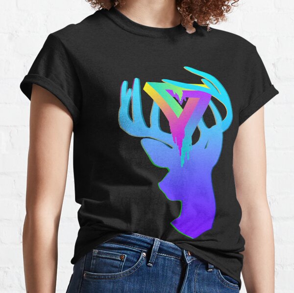 Acrylic Deer - Ode to Neon Classic T-Shirt