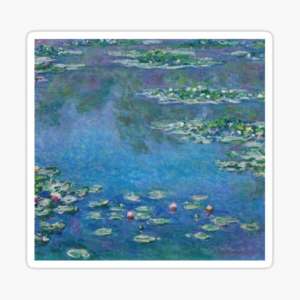 Vista previa del artículo con la obra «Claude Monet - Nenúfares 1906», diseñado y vendido por artcenter.