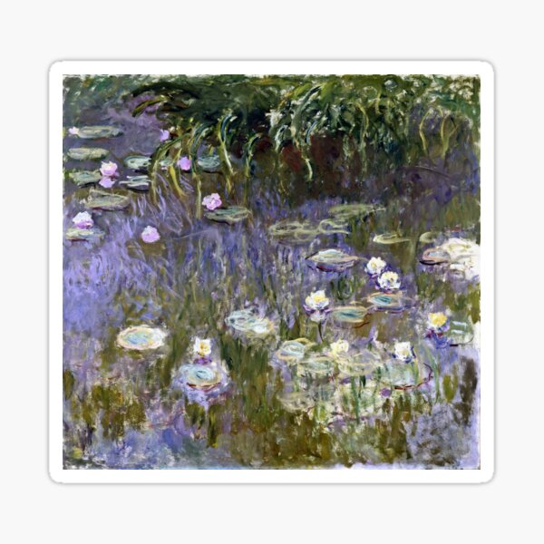 Vista previa del artículo con la obra «Claude Monet - Nenúfares 1922», diseñado y vendido por artcenter.