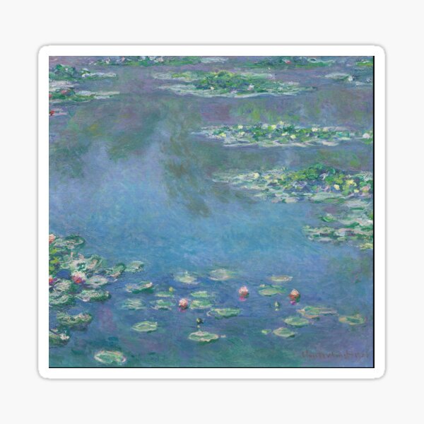 Vista previa del artículo con la obra «Claude Monet - Nenúfares 1906», diseñado y vendido por artcenter.