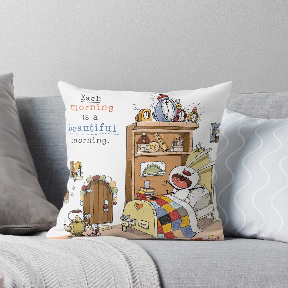 Item preview, Throw Pillow designed and sold by ickypen.