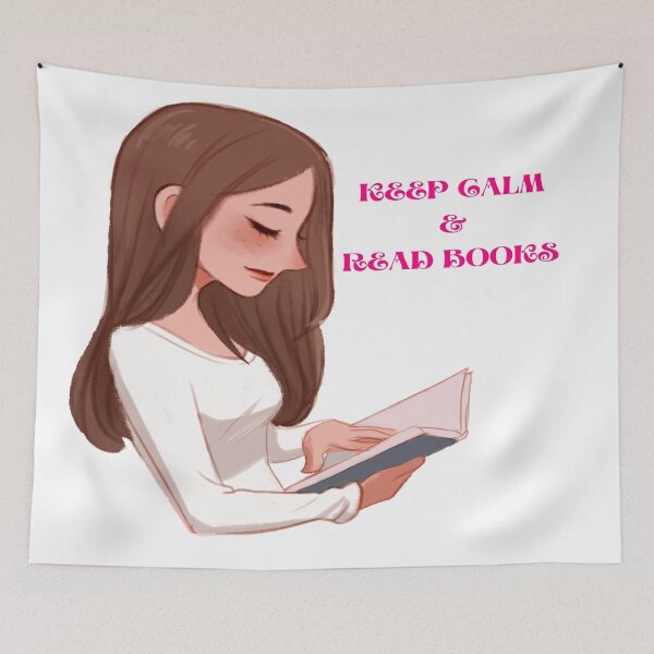 Item preview, Keep Calm And Read Book  | Quote | Classic  designed and sold by Nilima Bano ⭐⭐⭐⭐.