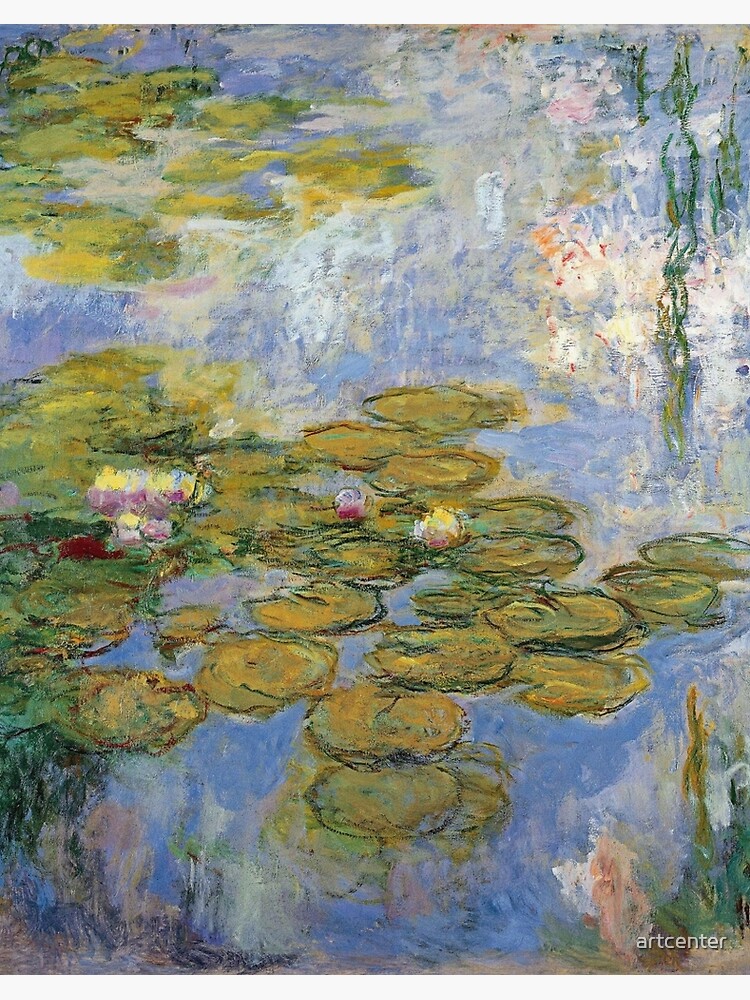 Claude Monet - Water Lilies 1919 | Art Board Print