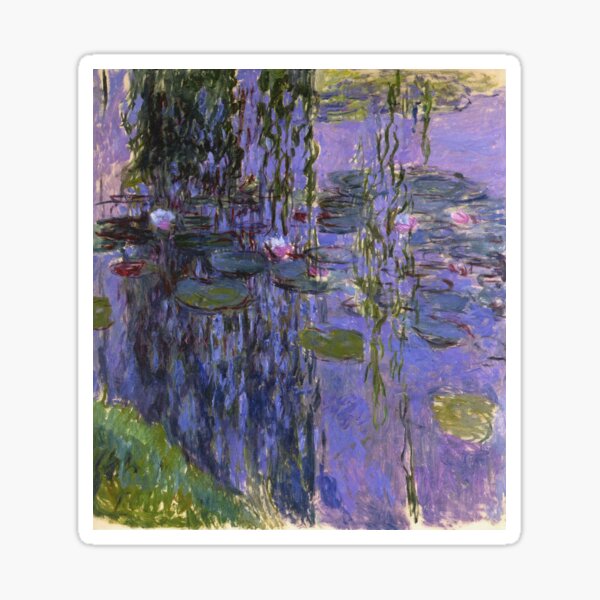 Vista previa del artículo con la obra «Claude Monet - Nenúfares 1919», diseñado y vendido por artcenter.