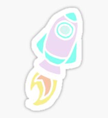 Fairy Kei Rocket Sticker