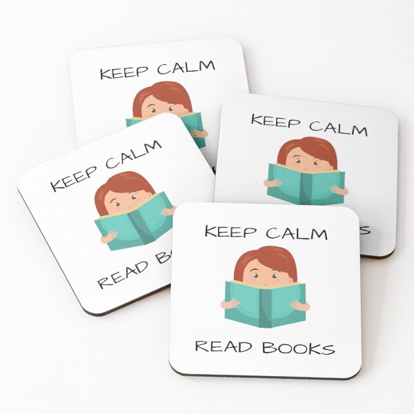 Item preview, Keep Calm And Read Book | Quote | Classic  designed and sold by Nilima Bano ⭐⭐⭐⭐.