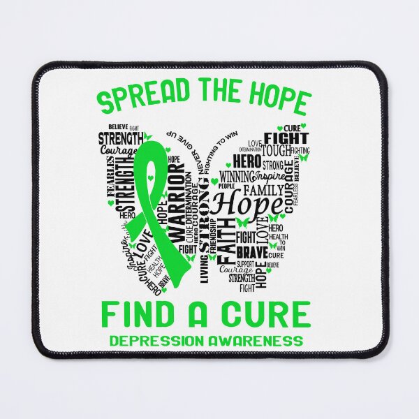 Item preview, Depression Awareness - Spread The Hope Find A Cure designed and sold by Hilten.