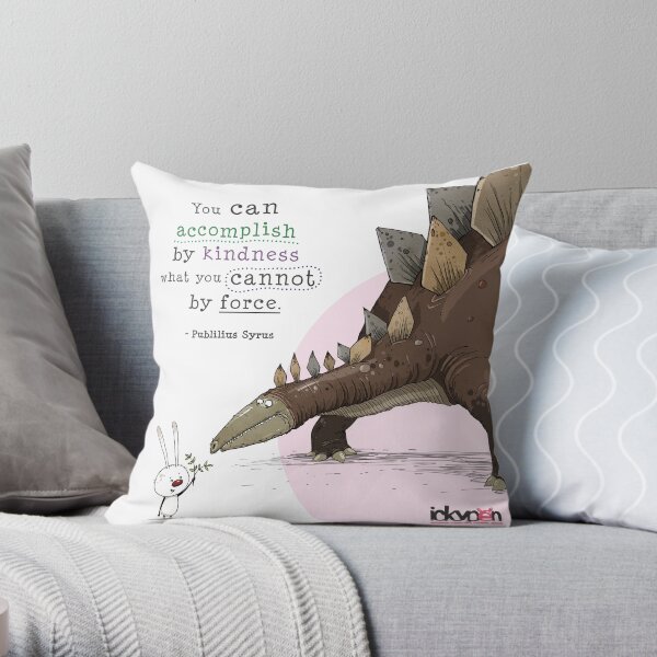 IckyPen - Force vs Kindness Throw Pillow