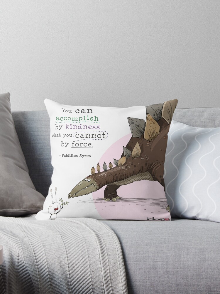 Thumbnail 1 of 4, Pillow, IckyPen - Force vs Kindness designed and sold by ickypen.