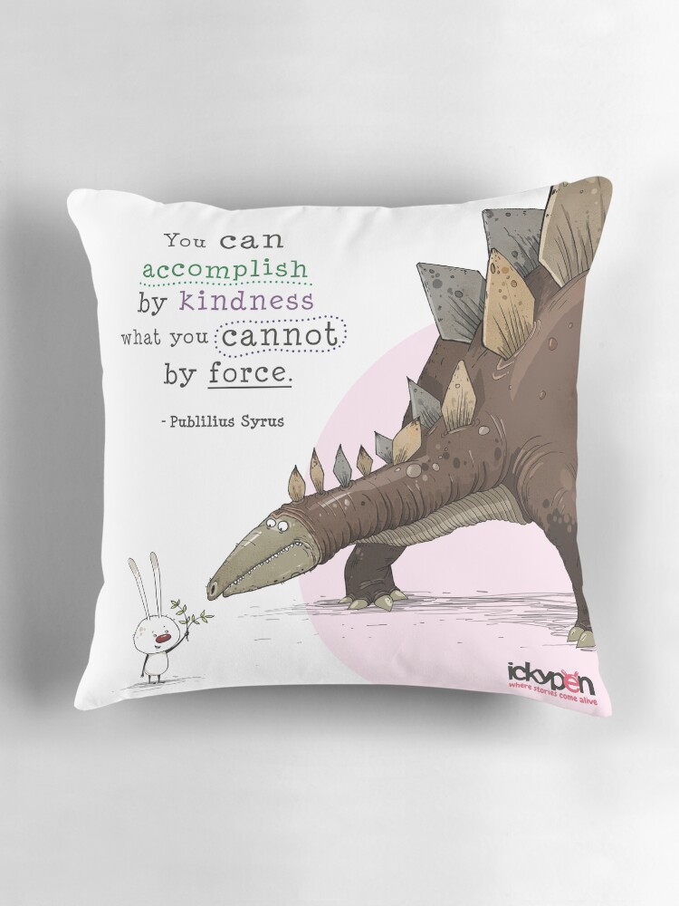 Thumbnail 3 of 4, Pillow, IckyPen - Force vs Kindness designed and sold by ickypen.