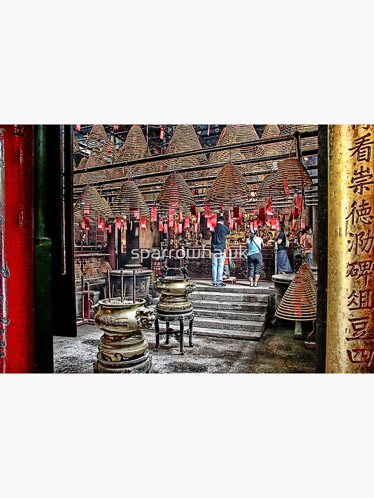 Hong Kong - Man Mo Temple by sparrowhawk