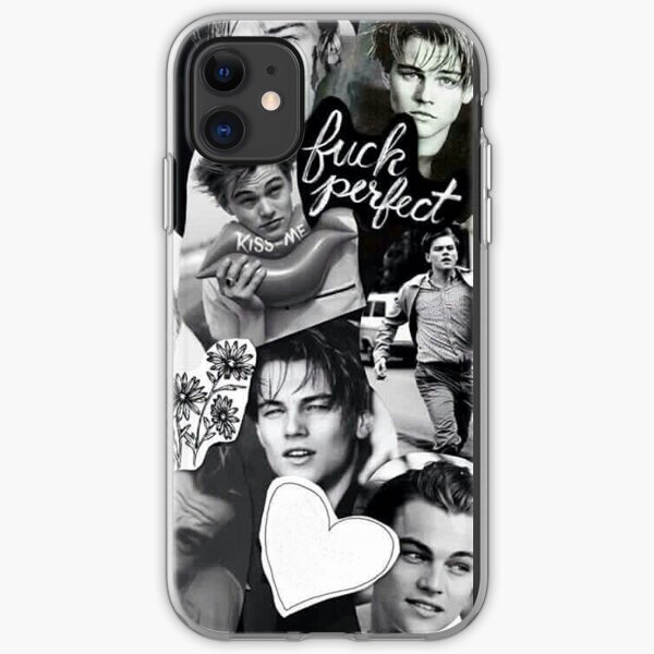 Leo Leonardo DiCaprio Handsome Collage iPhone Soft Case