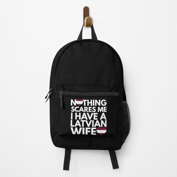 Item preview, Nothing Scares Me, I Have Latvian Wife designed and sold by HelloFromAja.