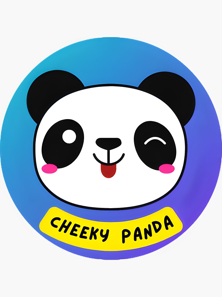 "Cheeky Panda" Sticker by KawaiiZAnimal Redbubble