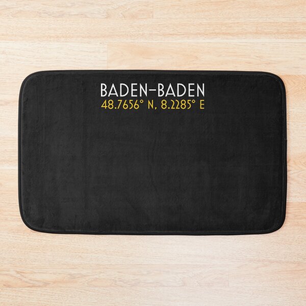 Item preview, Baden baden coordinates Sticker designed and sold by troyjamess.