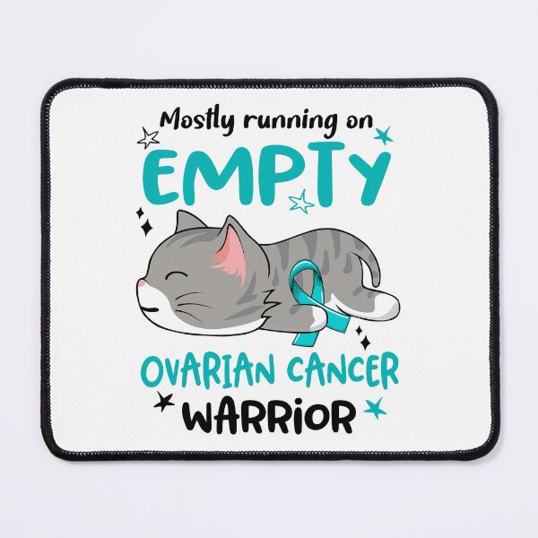 Item preview, Ovarian Cancer Awareness, Mostly Running on Ovarian Cancer Warrior designed and sold by Tammyilaria.