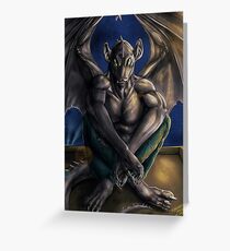 Gargoyle Greeting Card