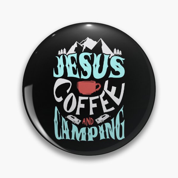 Item preview, Jesus coffee and camping - Camper designed and sold by vincentalan.