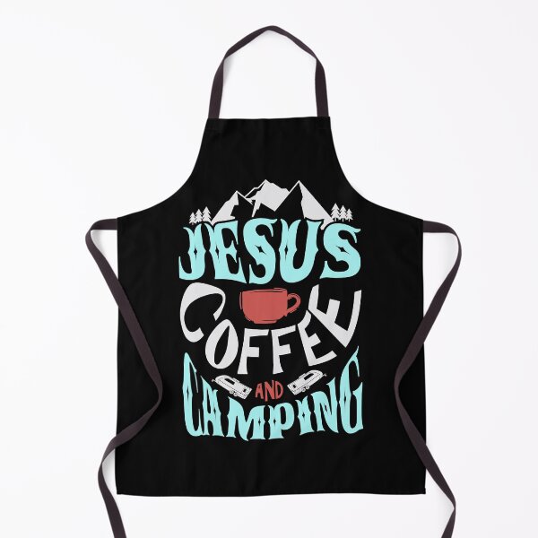 Item preview, Jesus coffee and camping - Camper designed and sold by vincentalan.