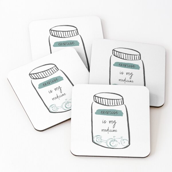 Item preview, Exercise is My Medicine designed and sold by FindingGossip.