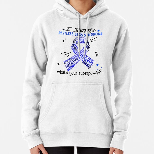 Item preview, Restless Legs Syndrome Warrior, I Battle Restless Legs Syndrome What's Your Superpower? designed and sold by Greggwillard.