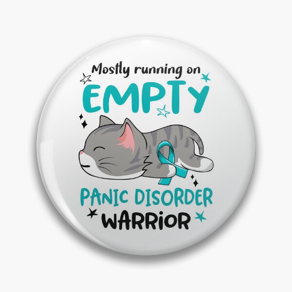 Item preview, Panic Disorder Awareness, Mostly Running on Panic Disorder Warrior designed and sold by Tammyilaria.