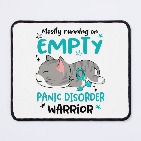 Item preview, Panic Disorder Awareness, Mostly Running on Panic Disorder Warrior designed and sold by Tammyilaria.
