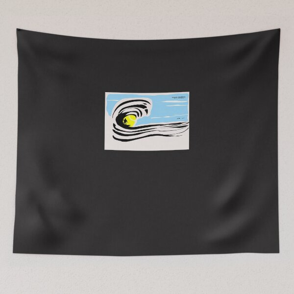 Item preview, Barrels tshirt, surf tshirt, surf art, Vida Surfa, collection 1 Sticker designed and sold by troyjamess.