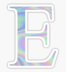 Epsilon E Holographic Greek Sorority Sticker
