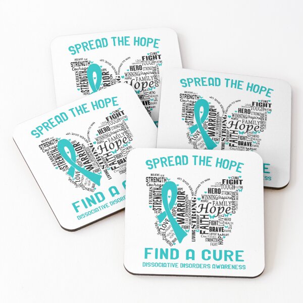 Item preview, Dissociative Disorders Awareness - Spread The Hope Find A Cure designed and sold by Hilten.