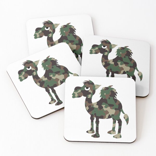 Item preview, Funny Camelflage Cartoon ,Camel Parody,Camel Camouflage Clown, Camel Lover designed and sold by stamppiyathat.