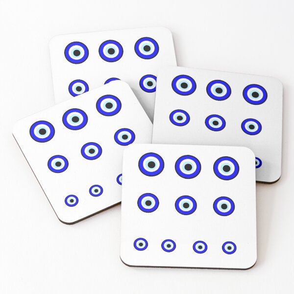 Item preview, Evil eye sticker pack protective (different sizes) designed and sold by dopestickerzz.