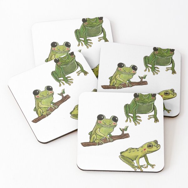 Item preview, Lil Watercolour froggies designed and sold by P4perpage.