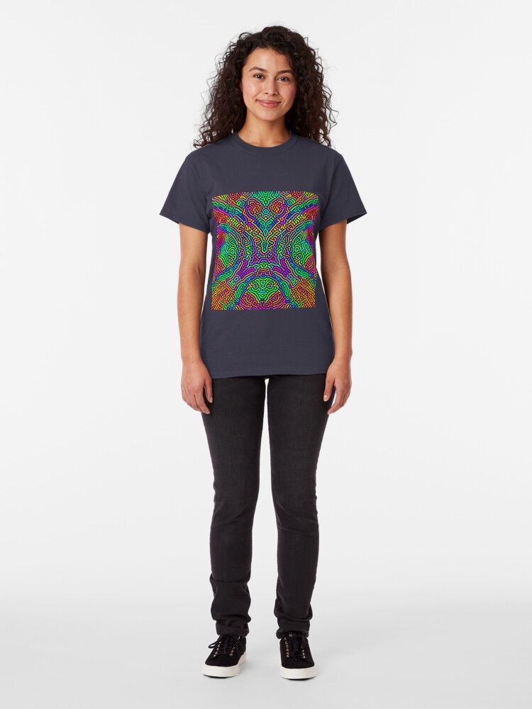 Alternate view of Freaky Stencil Classic T-Shirt
