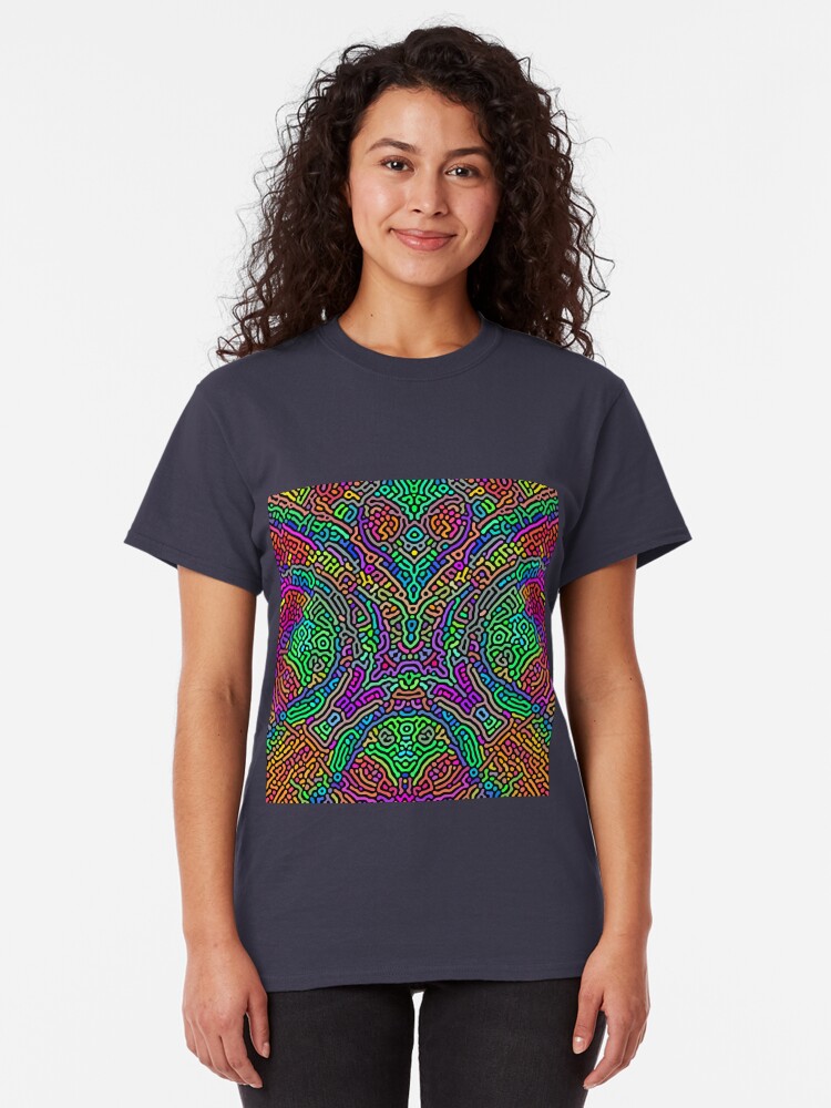 Alternate view of Freaky Stencil Classic T-Shirt