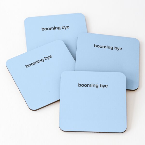 Item preview, booming bye  Sticker designed and sold by IbrahimPolat.