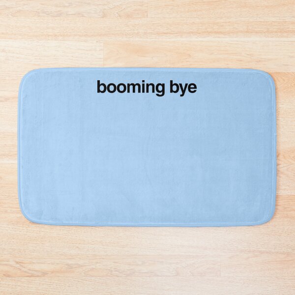 Item preview, booming bye  Sticker designed and sold by IbrahimPolat.