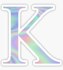 Kappa K Holographic Greek Sorority Sticker