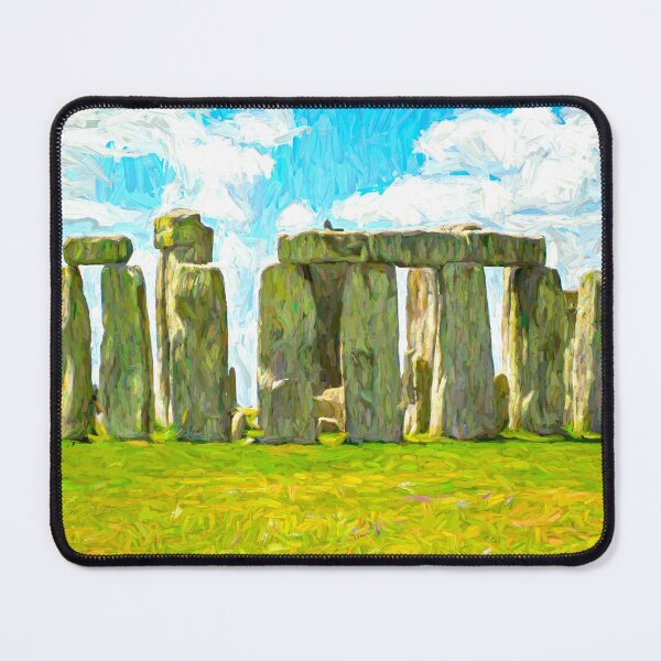 Item preview, Painting of the Stonehenge monument. designed and sold by Pravine Chester.
