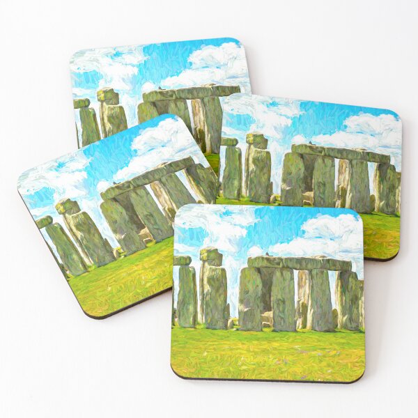 Item preview, Painting of the Stonehenge monument. designed and sold by Pravine Chester.