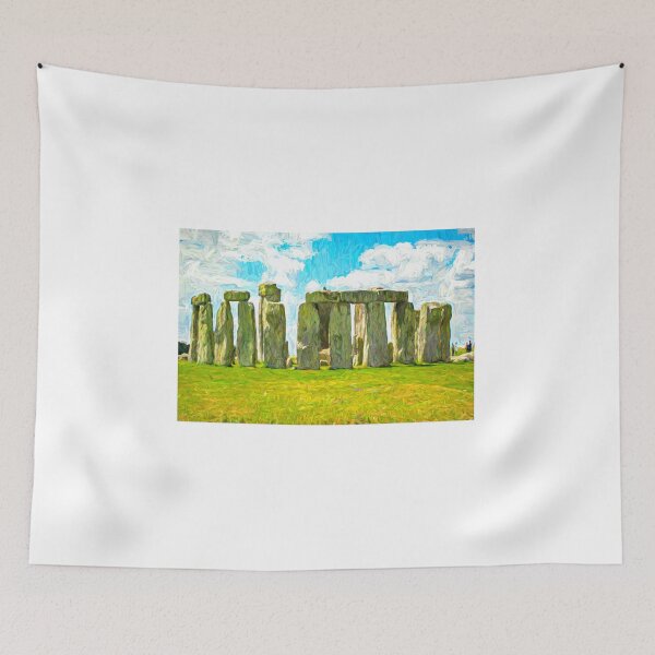 Item preview, Painting of the Stonehenge monument. designed and sold by Pravine Chester.